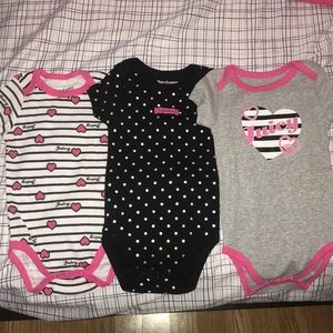Juicy couture onesies